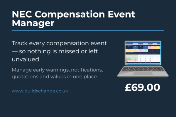 NEC Compensation Event Manager